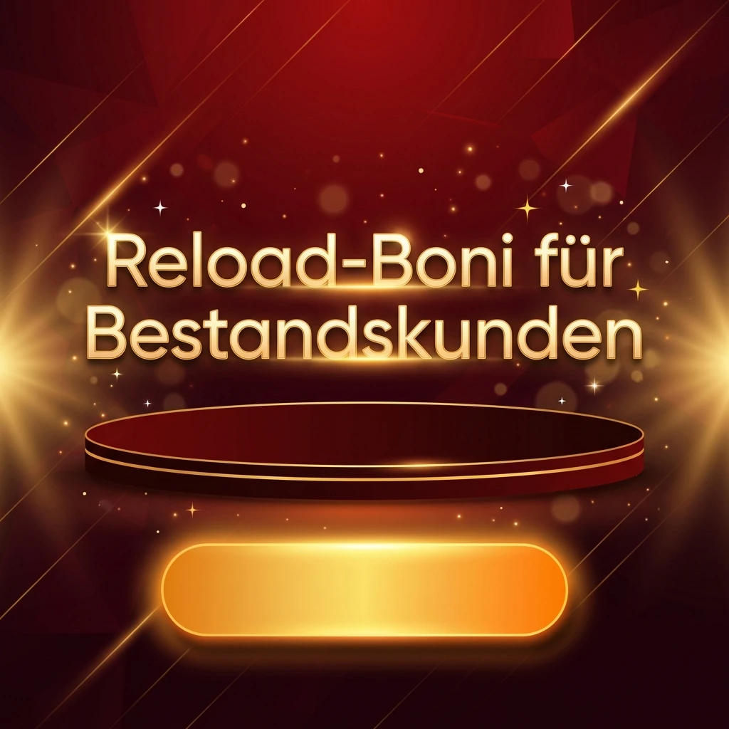 Reload-Boni für Bestandskunden